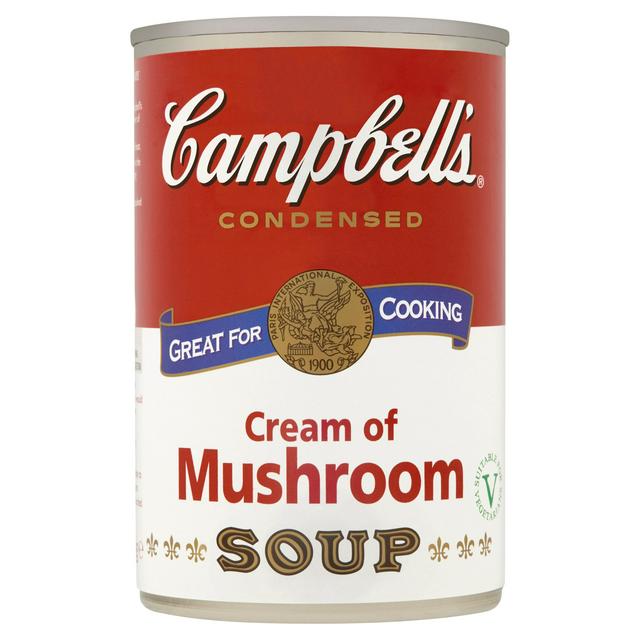 Campbells Condensed Tinned Soup Mushroom 295g