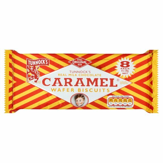 Tunnocks Milk Chocolate Caramel Wafer