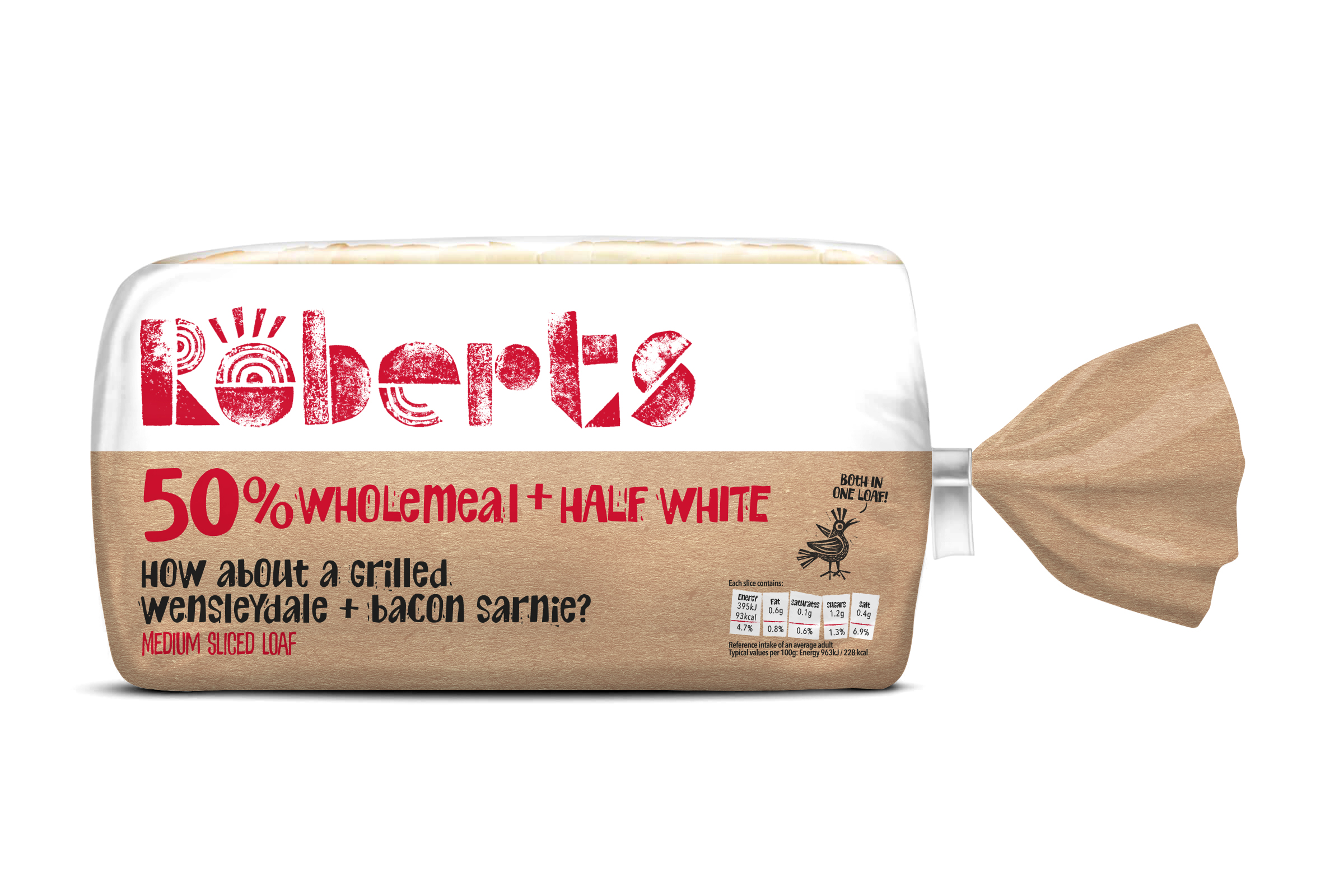 Roberts 50/50 Sliced Bread