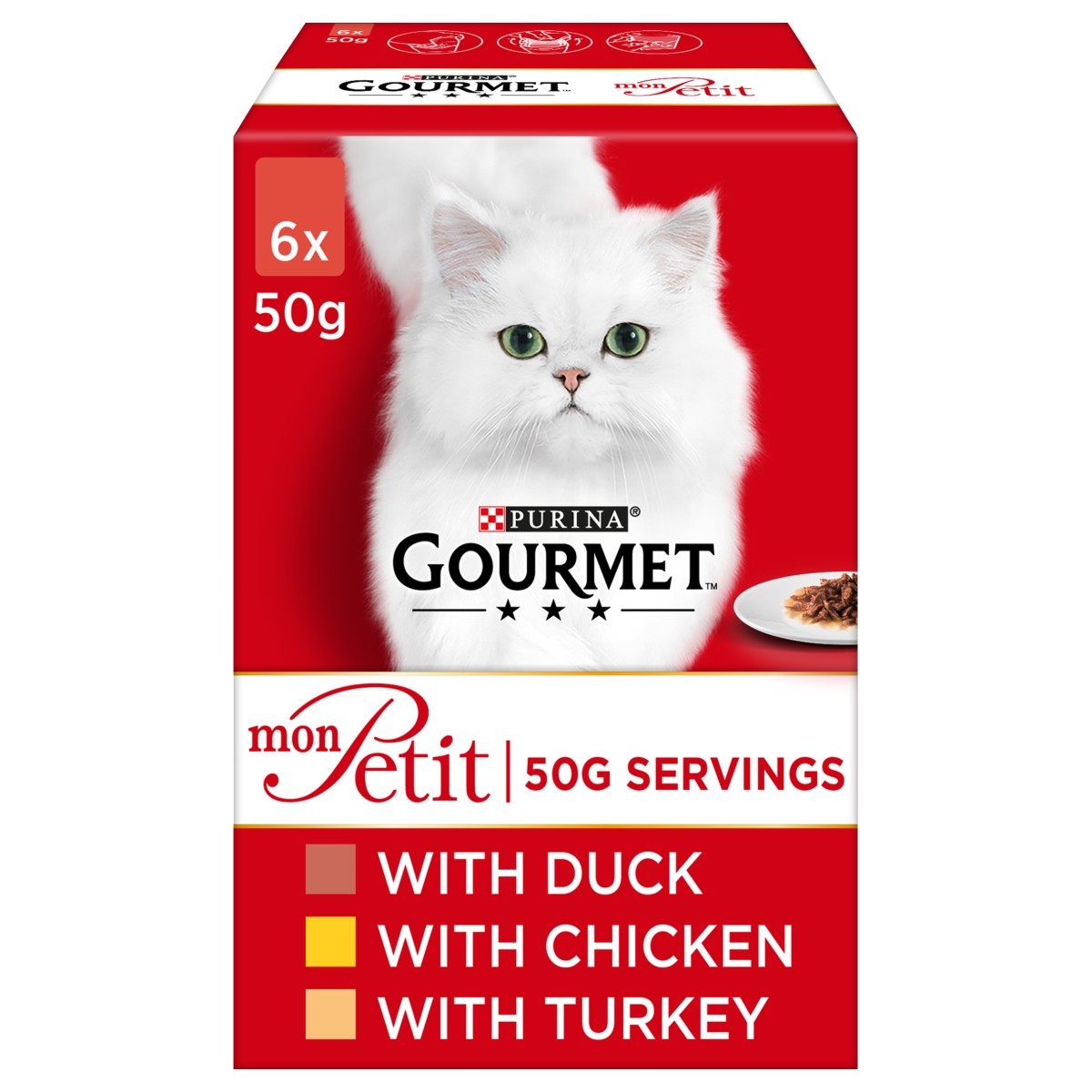 Purina Gourmet Mon Petit, Chicken, Duck & Turkey